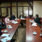 Meeting with representatives of the local authorities