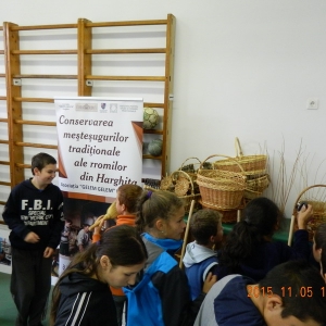 Expoziții dedicate meseriilor tradiționale ale comunității rome, 2 - 7 noiembrie 2015